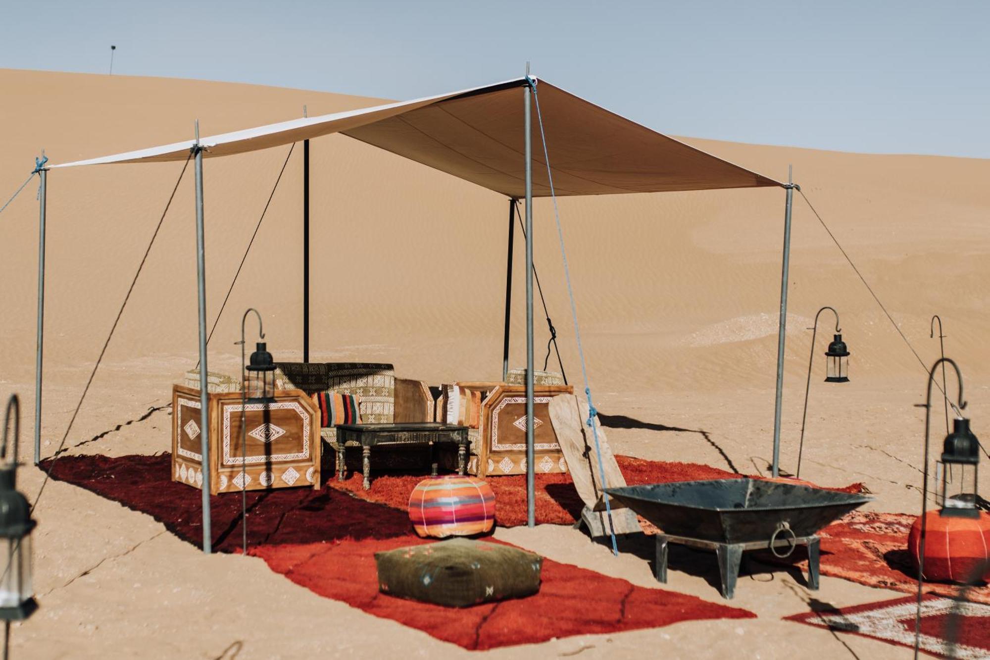 Desert Luxury Camp Erg Chigaga El Gouera Buitenkant foto